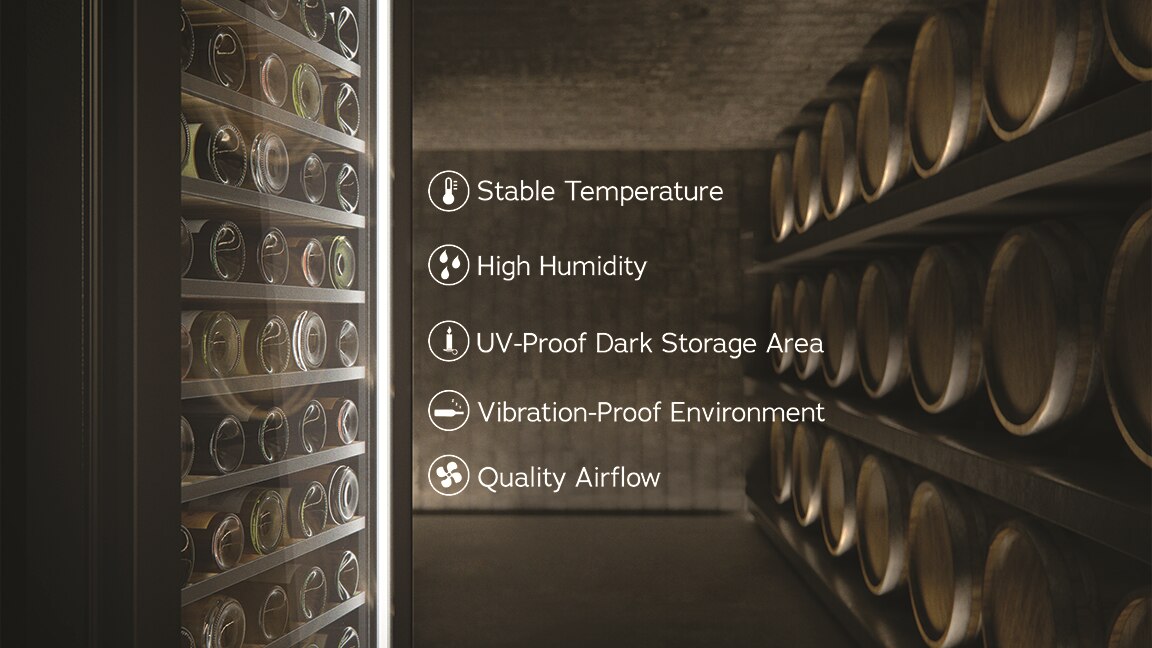 Peace of Mind with The Vintec 5 Pillars Of Wine Storage